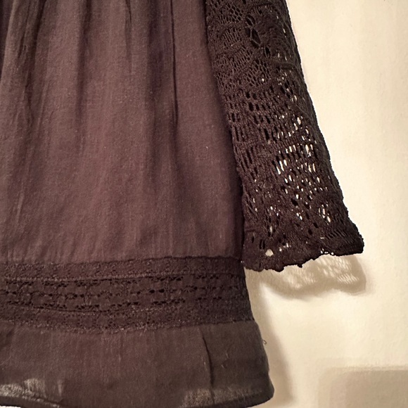 Ralph Lauren Denim & Supply lace and cotton boho baby doll top. - Picture 5 of 6